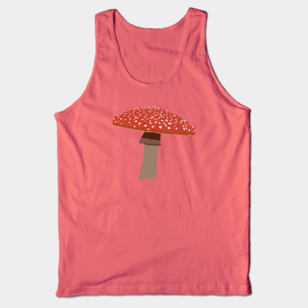 Mushroom Tank Top by ElviaMontemayor